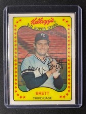 1981 Kellogg's 3-D Super Stars George Brett #8 Royals!!!