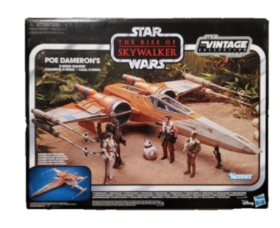 Star Wars Colección Vintage Rise Of Skywalker Poe Dameron's X-Wing Fighter Nuevo Foto 1 de 4