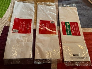 135 BLATT WEISSES SEIDENPAPIER, 20" X 20" JEDES BLATT, BRANDNEU - Bild 1 von 2