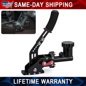 Aluminum Hydraulic Drift Handbrake E-Brake Racing Parking Lever Gear Kit Black - Picture 1 of 13