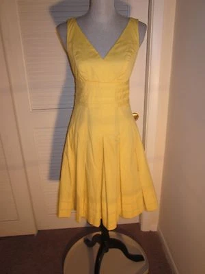 Vestido Ralph Lauren Talla 2 Algodón Amarillo Sol NUEVA ETIQUETA Foto 1 de 4