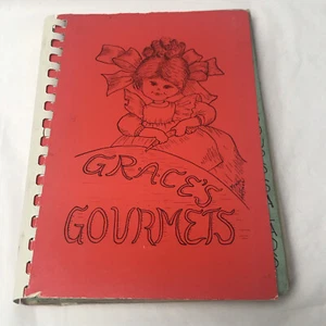 Grace’s Gourmets Grace United Methodist Church Lindenhurst NY Spiral Cookbook - Picture 1 of 5