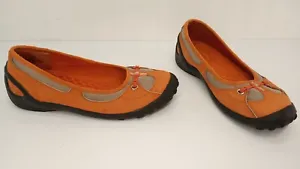 Privo by Clarks Slip-Ons Women's Shoes Size 7.5 Orange/Tan Black Sole  75459 - Picture 1 of 5