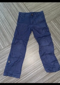 Janie Jack chino pants navy blue size 6 boy’s - Picture 1 of 3