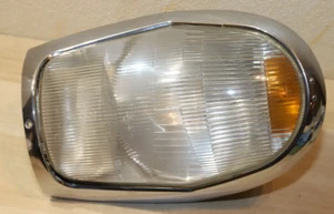 1x Mercedes Scheinwerfer W108, W109 W111, Bosch Reflektor 1305314109 Chromring - Bild 1 von 16