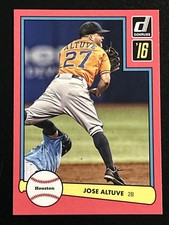 Jose Altuve 2016 Panini Donruss 1982 Retro Pink Parallel SP D82-25 Astros