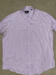 NAUTICA MEN'S DRESS SHIRT LONG SLEEVE SIZE XL Blue **Buy 1 get 1 FREE** Striped - Picture 1 of 12