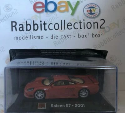 DIE CAST “ SALEEN S7 - 2001 " SUPER CAR SCALA 1/43 - Immagine 1 di 2