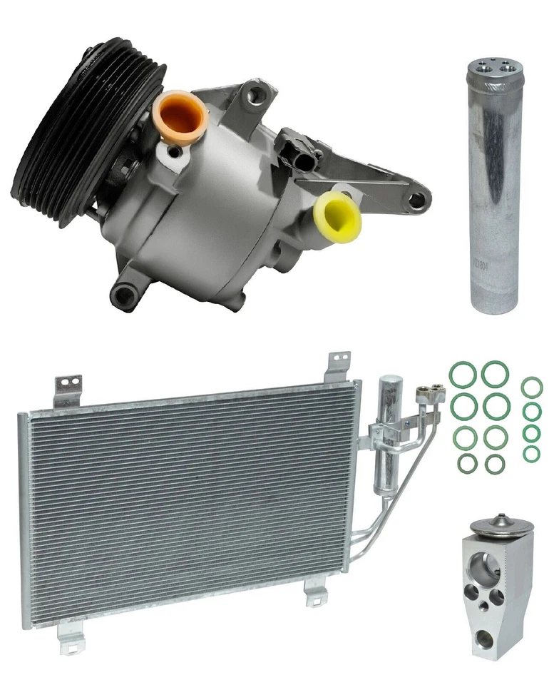 Kit de compresor de CA remanufacturado RYC con condensador EG466 para Mazda CX-3 2,0 L 2017 Foto 1 de 4