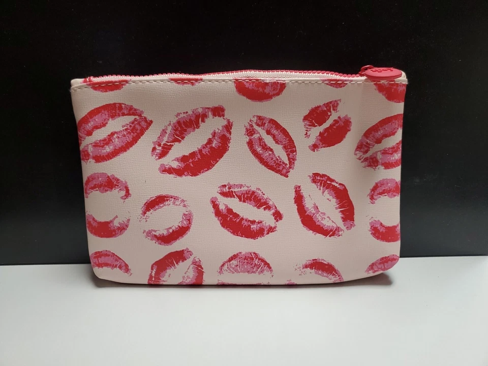 Bolsa de Maquillaje Cosmético Ipsy Rosa Labios Nueva Foto 1 de 1