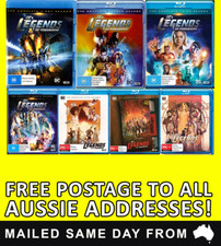 DC'S LEGENDS OF TOMORROW complete season 1-7 1 2 3 4 5 6 7 BLURAY not DVD SEALED