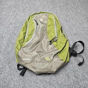 Mountain Hardwear Backpack Rugger 26L Green Gray Zipper Outdoor Hiking Travel - Picture 1 of 7