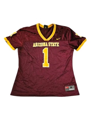 Nike Team Arizona State Sun Devils Football Jersey #1 Womens Size M  - Image 1 of 4