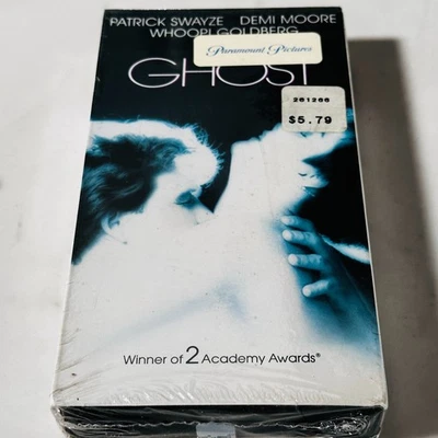 Ghost - VHS - New / Sealed -  Paramount Sticker - Patrick Swayze - Demi Moore - Image 1 of 4
