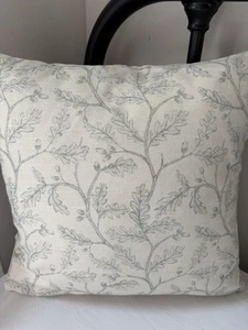 Neptunes Francesca Moss handmade 16in x 16in Cushion BOTH SIDES - Picture 1 of 13