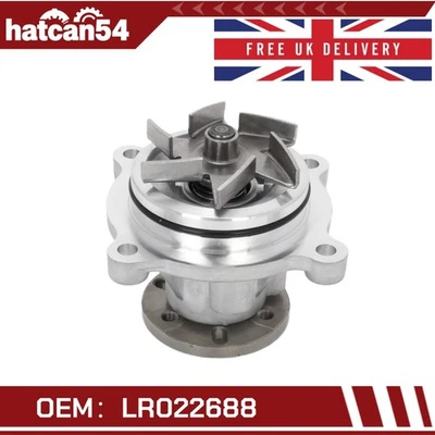 WATER PUMP For RANGE ROVER & RANGE ROVER SPORT 4.4 TDV8 DIESEL LR022688  - Image 1 of 4