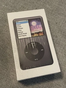 Apple iPod Classic 160GB Black 7th Generation RARE NEW FACTORY SEALED MC297LL/A - Picture 1 of 6