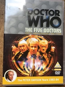 DOCTOR WHO,THE FIVE DOCTORS (25Th ANNIVERSARY EDITION)2 DVD.2008. - Picture 1 of 4