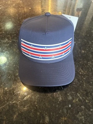 SOMBRERO DE GOLF SRIXON EDICIÓN LIMITADA ESTRELLAS Y RAYAS SNAPBACK. NEGRO. Nuevo Foto 1 de 4