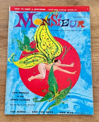 Monsieur Magazine November 1958 Vol 1 No 8 - Image 1 of 4