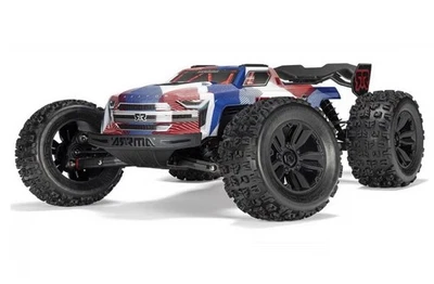 Arrma Kraton 6S BLX RTR 1/8 4WD Brushless Speed Truck (Blue/Red) ARA8608V6T4 - Image 1 of 2