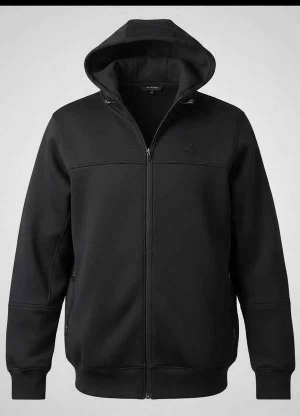 Legendary Whitetails Hombres Sudadera con Capucha L Exterior Utilidad Vellón Cremallera Completa Negra Foto 1 de 4