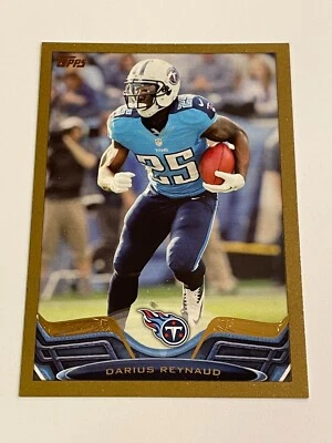 2013 Topps Football Gold Parallel #/2013 - Darius Reynaud - Tennessee Titans - Image 1 of 3