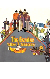 Álbum postal de The Beatles Yellow Submarine sin usar sin publicar - Imagen 1 de 2