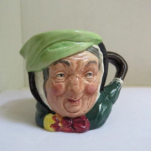 Royal Doulton Character Jug Sairey Gamp D 5451 3.25" Tal - Picture 1 of 4