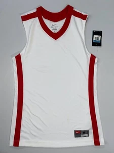 NIKE Womens Dri-Fit Basketball Jersey | Red/White | Medium | 392905 NWT - Picture 1 of 3