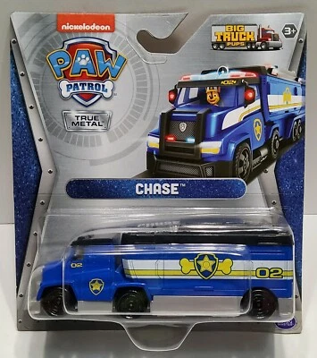 Paw Patrol CHASE синий большой грузовик щенки истинный металлический литой автомобиль - Nickelodeon - Изображение 1 из 2