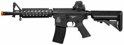 Brinquedo de arma Colt M4 A1 CQB Full Metal RIS AEG Airsoft 18975 - Imagem 1 de 4