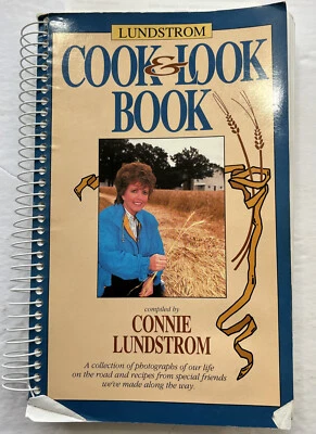 CONNIE LUNDSTROM COOKBOOK ethnic  Sisseton South Dakota SD Vintage Scandinavian Foto 1 de 4