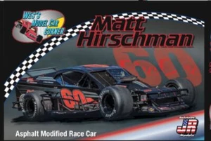 1/25 Matt Hirschman #60 Asphalt Modified Race Car (Ltd Prod) - Picture 1 of 1