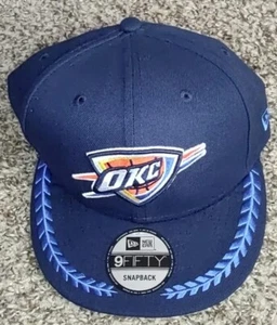 New Era 9Fifty NBA Oklahoma City Thunder Custom Scramble Eggs Snapback Hat OS - Picture 1 of 15