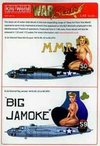 WARBIRD DECALS 1/48 B25J Meet Mrs Runyon, Big Jamoke WBS148033-NEW - Picture 1 of 2