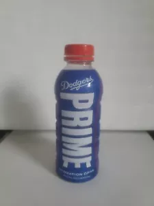 NEW ! LIMITED Prime Hydration LA Dodgers Blue Limited Edition 16.9 FL OZ BOTTLE - Picture 1 of 4