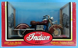 Tootsie Toys 1/10th 1942 Indian Die-Cast Motor Cycle Model - Picture 1 of 6