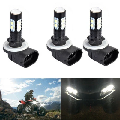3X 150W 22500LM 6000K WHITE HIGH POWER LED HEADLIGHT FOR POLARIS SPORTSMAN BULBS Foto 1 de 4