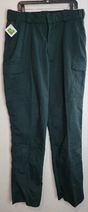 In Service Green Cargo Men 36x38 Work Tactical Outdoor Pant Teflon Rip Stop - Picture 1 of 16