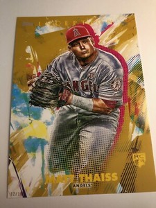 2020 Topps Inception Jumbo 5x7 Matt Thaiss Angels RC 2 07/10