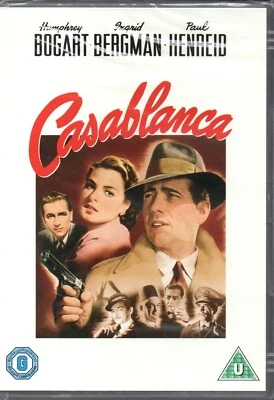 CASABLANCA - Humphrey Bogart, Ingrid Bergman - DVD *NEW & SEALED* REF:WHTCOV - Image 1 of 2