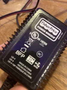 Power Wheels 00801-1778 Orange Grey Battery Charger Fisher-Price Genuine - Picture 1 of 7