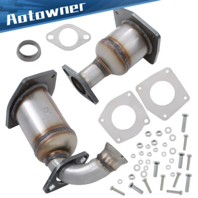 Juego convertidor catalítico diestro+derecho para Chrysler Sebring Dodge Stratus 2001-2006 2,7 L Foto 1 de 4