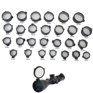 Riflescope Lens Cover Flip Up Quick Spring Protection Cap for 30-69mm Caliber - Picture 1 of 48