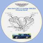 Manuel de réparation d'atelier Aston Martin DB7 V12 Vantage 1999-2003