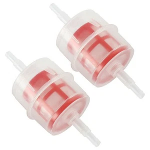 Fuel Filter Diesel For lawnmowers Inline Motorcycle Plastic Small 2pcs - Picture 1 of 11