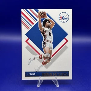 2024-2025 Panini NBA Hoops Julius Erving Tribute #300 Philadelphia 76ers HOF - Picture 1 of 3