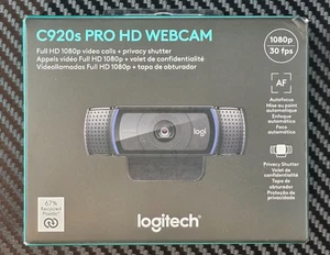Logitech C920S Pro Full HD 1080p 30fps Webcam mit Privacy Shutter Schwarz - Bild 1 von 9