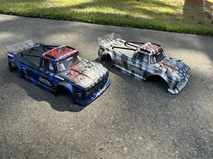 2x ARRMA INFRACTION 1/7 V2 6s Bodies Complete Factory Painted - Used - Picture 1 of 20